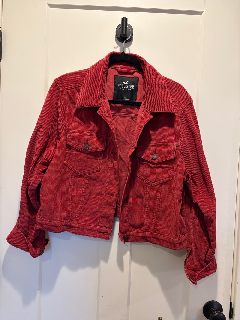 Hollister Women's Corduroy Cropped Jacket